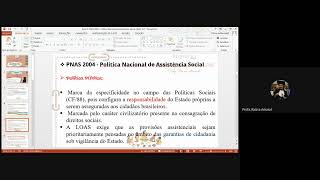 Aula 6 - PNAS/2004 - Política Nacional de Assistência Social