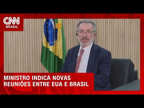 Ministro indica novas reuniões entre EUA e Brasil | CNN MERCADO