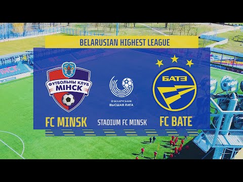 FC Minsk vs FC BATE. Match highlights in FIFA style
