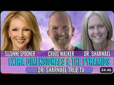 Extra Dimensionals  26 The Pyramids with Suzanne Spooner  Dr  Sharnael  and co host Craig Walker