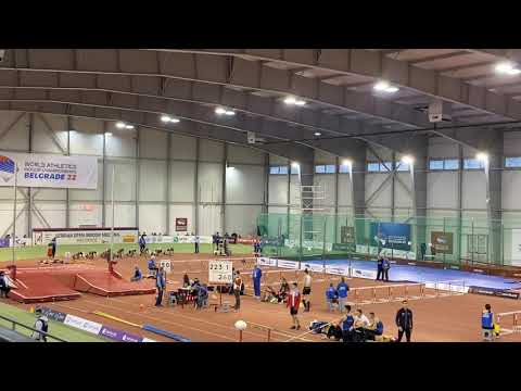 Ana Lazarević 05, prvak Srbije U20 na 60 m/pr (84 cm) - 8,87 sek.