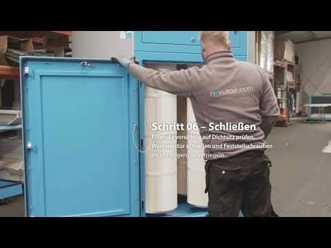 7. Tutorial Airtower. Wymiana wkładów filtracyjnych w wieży Novus Airtower - zdjęcie