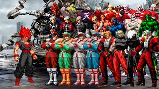Evil Goku Vs Super Bosses Team Mugen