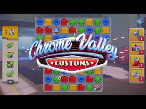 Chrome Valley Customs Level 187 - NO BOOSTERS GAMEPLAY + FULL STORY 🚘🔧 | SKILLGAMING ✔️