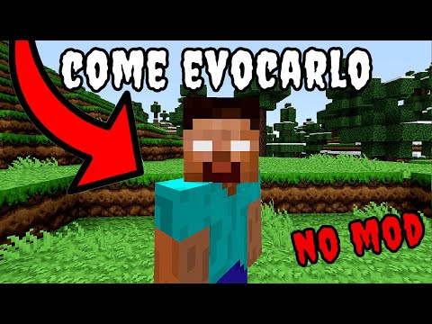 COME EVOCARE HEROBRINE su MINECRAFT - Tutorial ITA