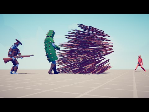 CACTUS & BLUNDERBUSS vs EVERY GOD - Totally Accurate Battle Simulator
