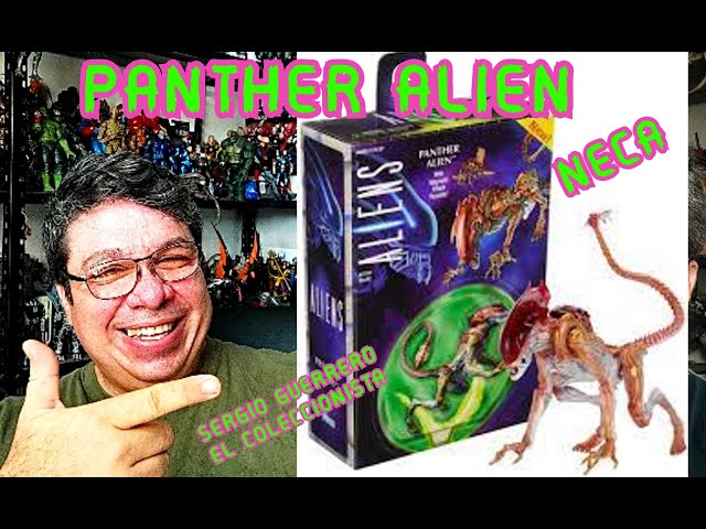 Vídeo relacionado con NECA - Figura de acción Aliens Kenner Tribute ULT Panther Alien 7