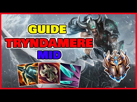 GUIDE TRYNDA MID S13 - CARRY EN SPLIT PUSH AVEC LE CHAMPION (gameplay éducatif, tips etc)
