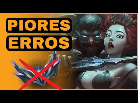 7 MAIORES ERROS QUE OS JOGADORES DO LOW ELO COMETEM AO TENTAR SUBIR DE ELO!!