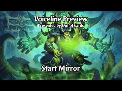 House Of Rituals Guldan Voicelines Preview - Hearthstone Shadowlands Hero Skin