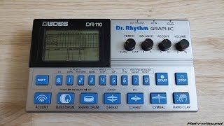 Video thumbnail for BOSS DR-110 "Dr. Rhythm" Analog Drum Machine (1983) by RetroSound