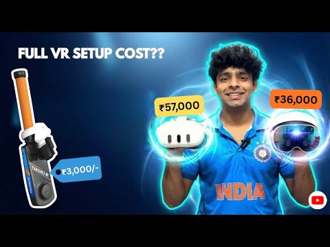 My Full VR Streaming Setup Cost! Meta Quest + IB Cricket Cost