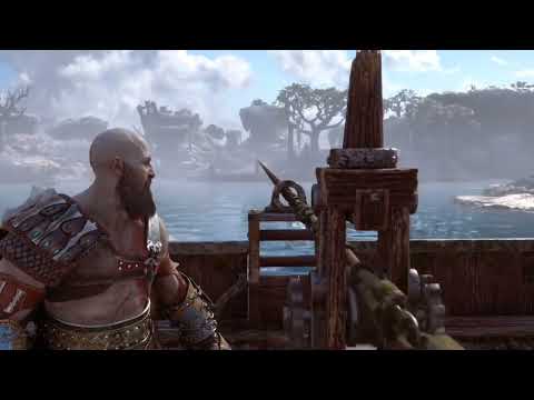 Mimir ask Kratos riddles, and Kratos answers all of them  God Of War Ragnarok #kratos #godofwar