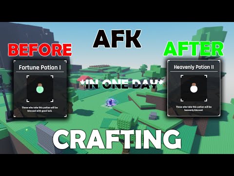 HOW TO AFK CRAFT IN SOLS RNG