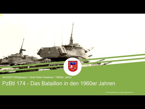 PzBtl 174 - Das Bataillon in den 1960er Jahren
