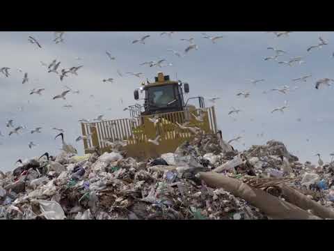 The Cat 816K Landfill Compactor