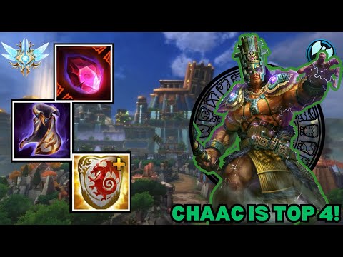CHAAC NEW META IS SNEAKY OP!!! - GRANDMASTERS CHAAC SOLO SMITE