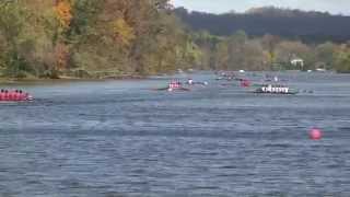 preview picture of video '2014 Princeton Chase 5 MHF8+ Wreck 8 27 Penn Bows 239 231 248 259 258 Rowing Crew'