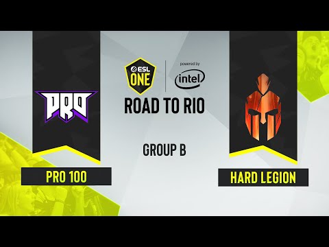 CS:GO - Pro100 vs. Hard Legion Esports [Nuke] Map 1 - ESL One Road to Rio - Group B - CIS