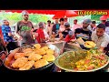 Unlimited Chole Bhature In Rs 50 Ab ठूंस ठूंस के खाओ Street Food India