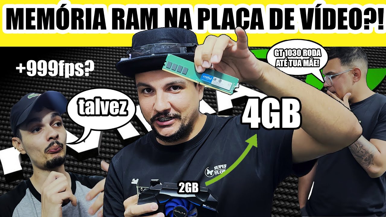 Let's make the GT1030 run to your father now. MOD OF THE YEAR!