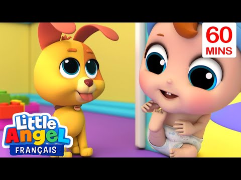 J'apprends les parties de mon corps | | Comptines avec Bébé Louis | Little Angel Français
