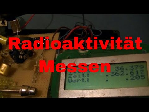 Ein Geigerzähler mit Ticks Zeit und Wert - eflose #274