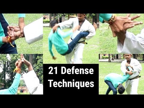 21 Self Defense Techniques For Road Fight | Master Shailesh