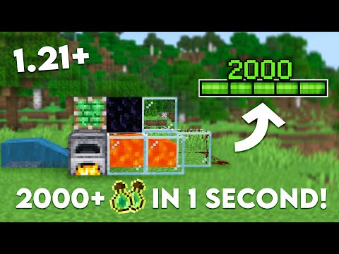Best XP Farm Glitch Minecraft Bedrock - 2000 Levels Per Second!