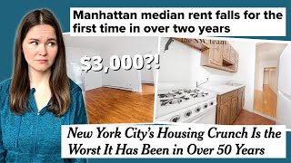Are Rent Prices Finally Dropping? | Reacting to NYC Apartments in Winter 2024