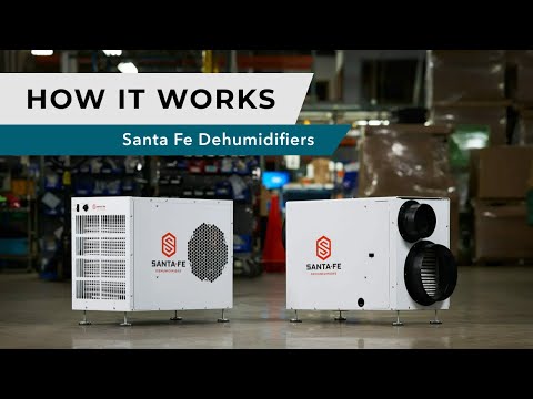 How Do Santa Fe Dehumidifiers Work? | Sylvane