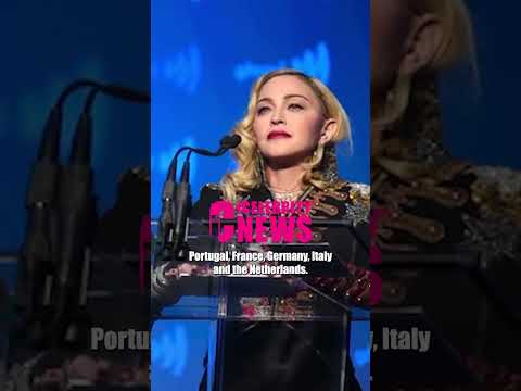 Madonna unveils her 'Celebration' tour #shorts #madonna #celebrationtour #voguemagazine