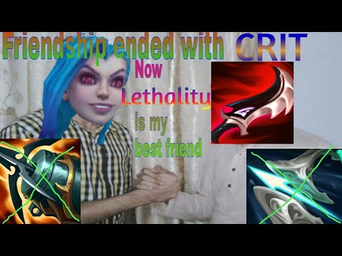 Lethality Jinx Mid: The superior build if you like fun (which is illegal in League of Legends)