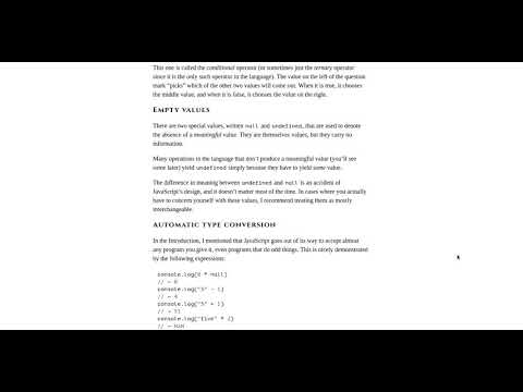 Eloquent JavaScript Ch 1 Pt 2 Marijn Haverbeke