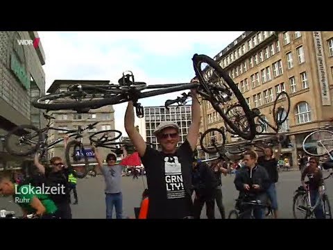 Beitrag WDR Critical Mass Essen