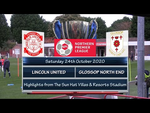 Lincoln United v Glossop North End 24/10/20