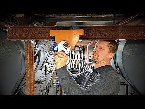 Two Days Before the Crane Removes the Cummins Engines - Hybrid Electric Project