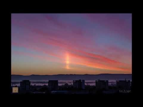 Sun pillar