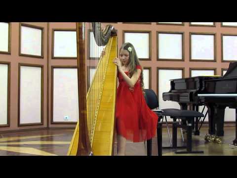 Ekaterina Dvoretskaya - harp (11 y.o.) 1st part