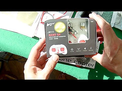 Chasing a red herring with the Hubsan H111 Nano Quad