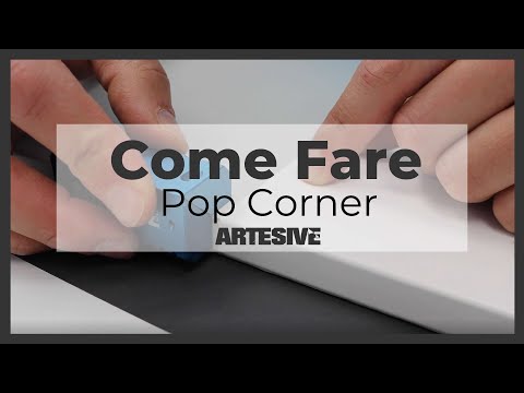 Pop Corner Artesive - Come si usa e come è fatto il nostro taglierino angolare