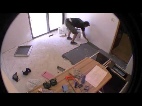 Tiling a Dining Room - Day 2