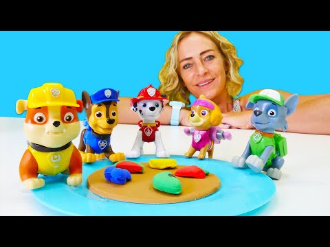 Paw Patrol in Nicoles Spielzeug Kindergarten - Lehrreiches Video für Kinder - 2 Folgen am Stück
