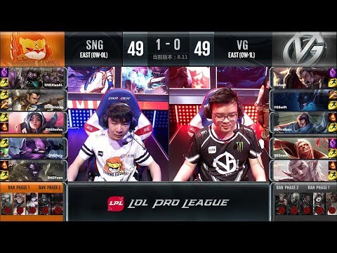 【LPL夏季賽】第1週 SNG vs VG #2