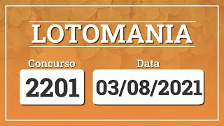 Capa de LOTOMANIA 2201