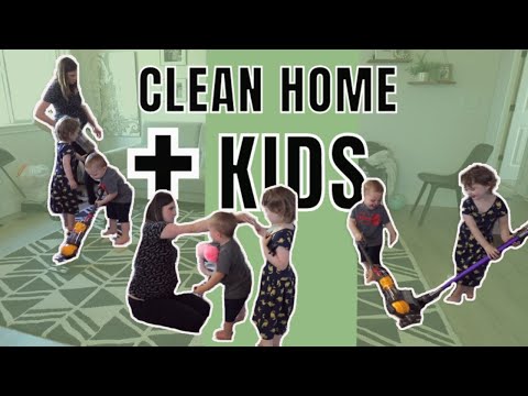 How to Keep a Clean + Tidy Home with Kids