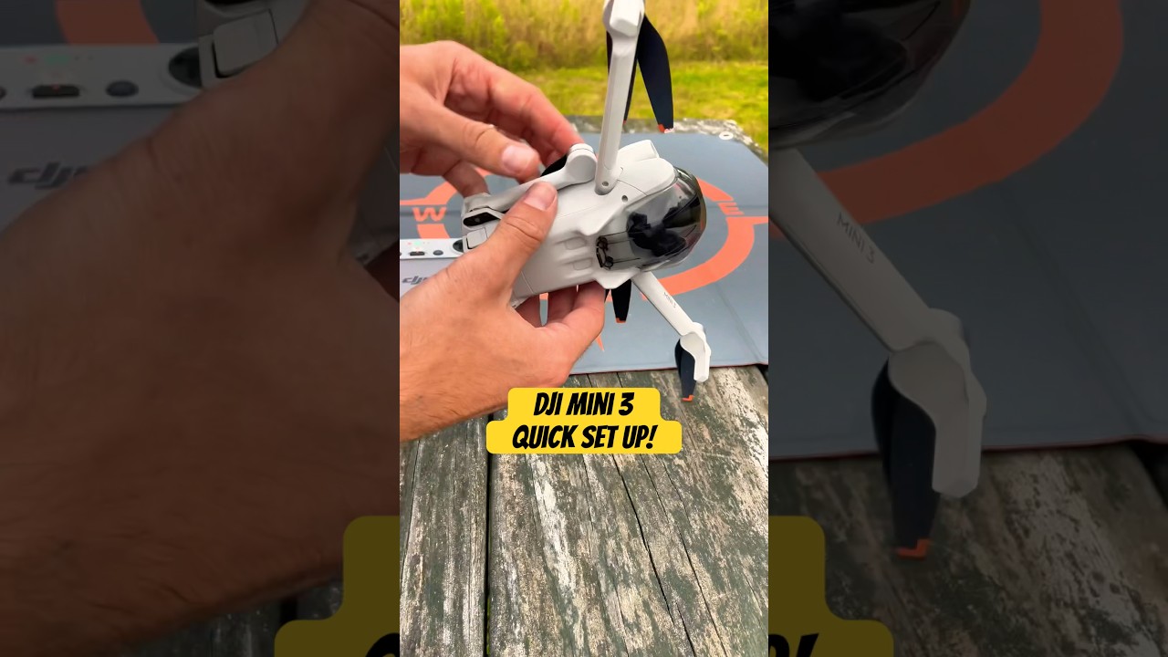 DJI Mini 3 - fastest start up drone?