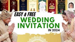 Make Wedding Invitation VIDEO & CARD Also EARN from it.