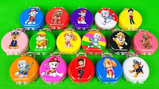Hunting Paw Patrol Inside Mini Suitcases With Clay: Ryder, Chase, Marshall,...Satisfying ASMR Video