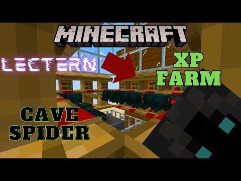 Insane 1-Hit KO Spider XP Farm in Minecraft 1.20+